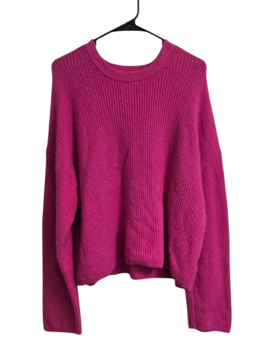 Gap Coquette Pink Oversized Cottagecore Boxy Relaxed Fit Knit Y2k 90s Sweater S